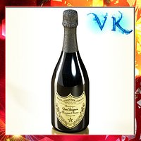 Champagne Dom Perignon Bottle