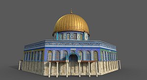 Dome Of The Rock 3D model