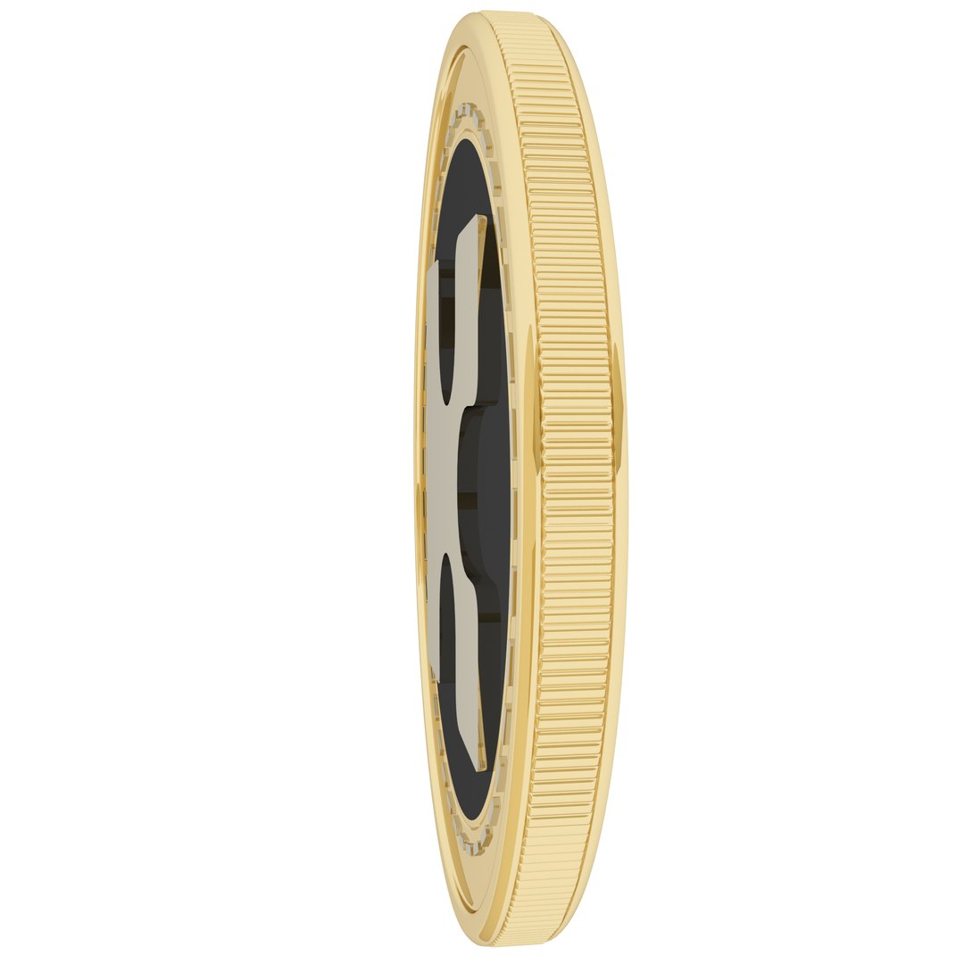 3D Kin Cryptocurrency Gold Coin - TurboSquid 1857016