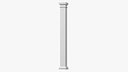 Painted Fiberglass Square Column