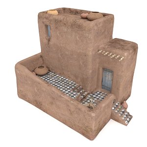 desert house 3d max