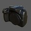 Digital camera low poly