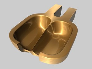 pelton paddle 3d model