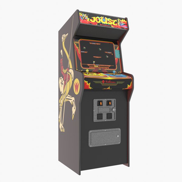 Joust Arcade Cabinet Williams 1982 3D model - TurboSquid 1775861