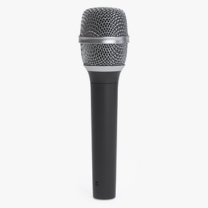 3D classic vocal microphone head