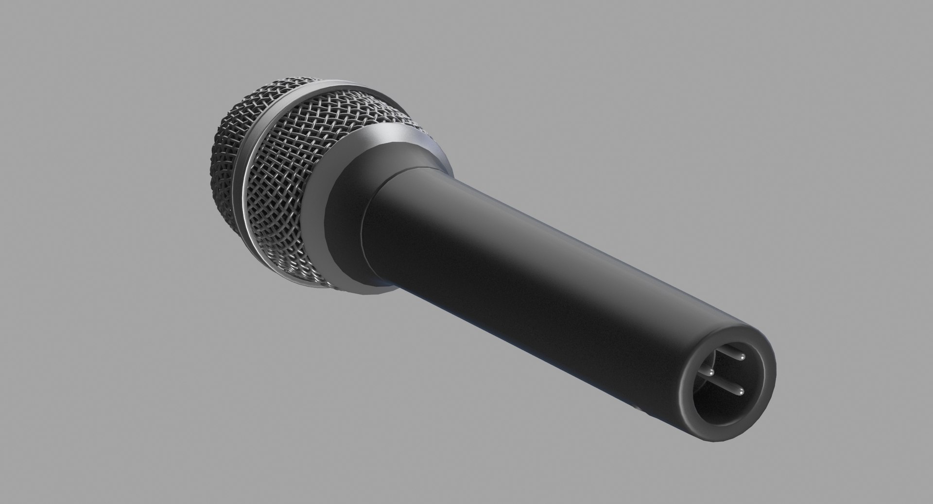 3D Classic Vocal Microphone Head TurboSquid 1262657
