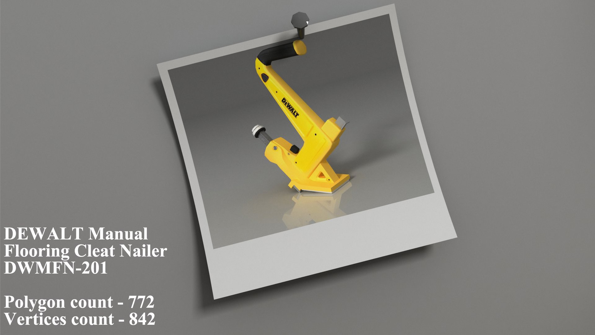dewalt 9 tools -2 3D https://p.turbosquid.com/ts-thumb/Qg/Vvkbeo/VukKX3Xi/dewaltmanualflooringcleatnailerdwmfn201/jpg/1592160813/1920x1080/fit_q87/190d877b058fb49ccb27f239c5e343cd9eddcf73/dewaltmanualflooringcleatnailerdwmfn201.jpg