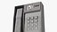 3D Payphone with Base Unit model