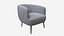 Armchair Accent 3D model