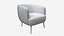Armchair Accent 3D model