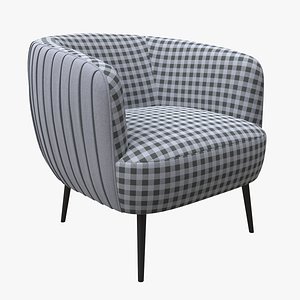 Armchair Accent 3D model