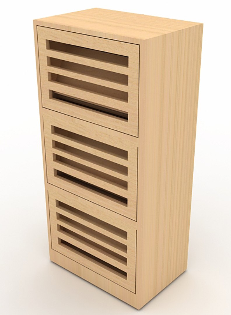 3D shoes rack - TurboSquid 1630982
