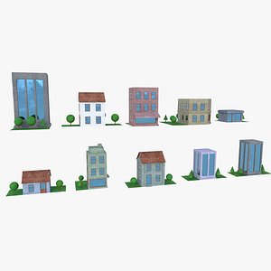 House Building 3D model