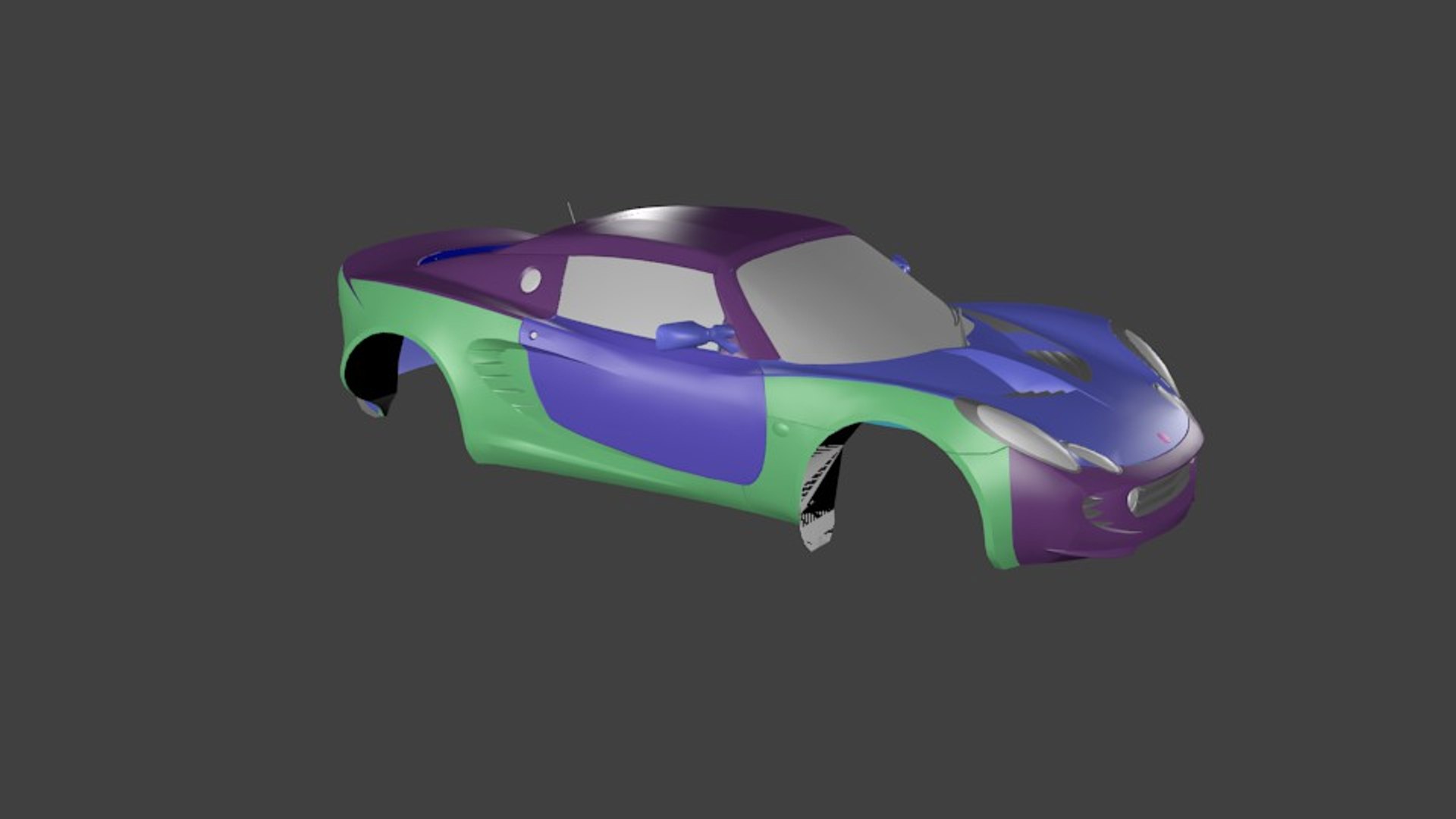 Sl Materials Mapping 3d Model