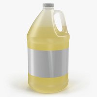 Orange Juice Plastic Container Jug