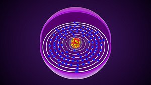 Californium Chemical Element 3D