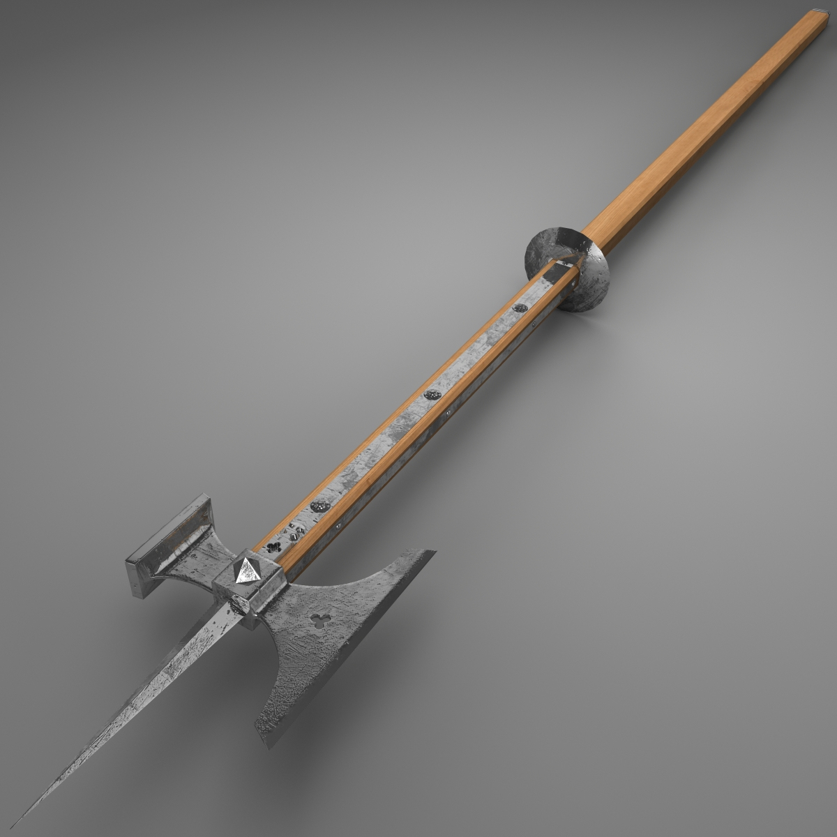 max poleaxe weapon