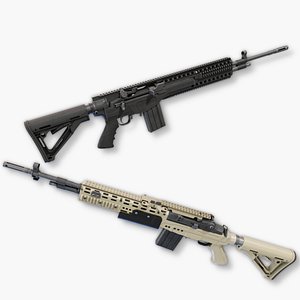 M 14 Custom 3D model