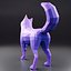 Husky Low Poly 2