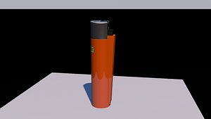 clipper lighter 3D model