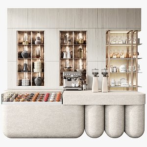Cafe design 3D