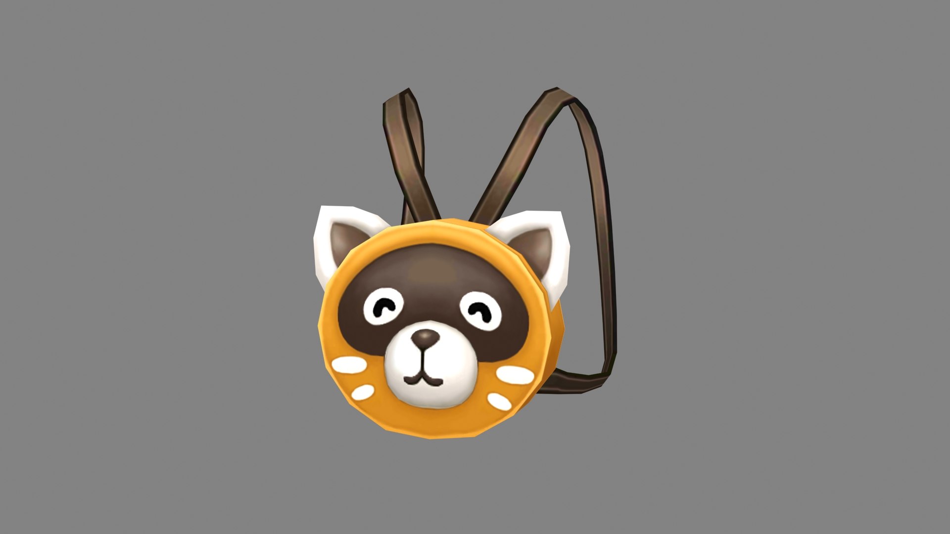 Cartoon Children School Bag - Raccoon Backpack 3D Model - TurboSquid ...