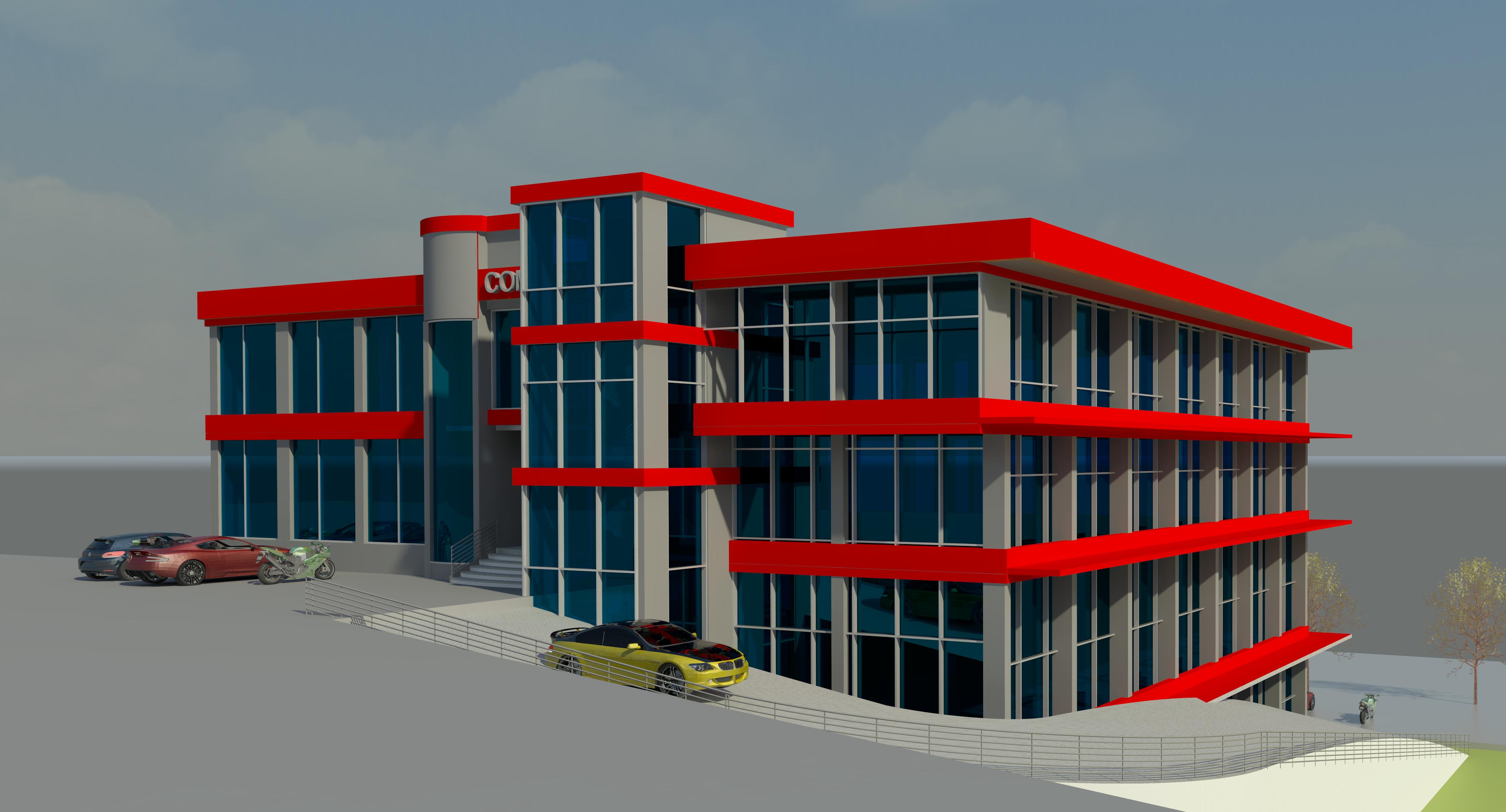 revit shopping mall rvt