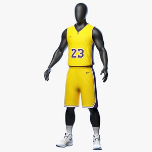 3D Basketball Jersey Full Uniform
