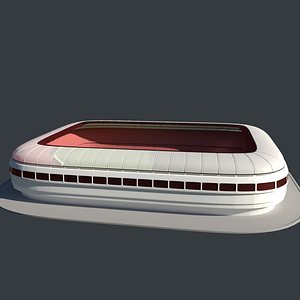 soccer stadium model