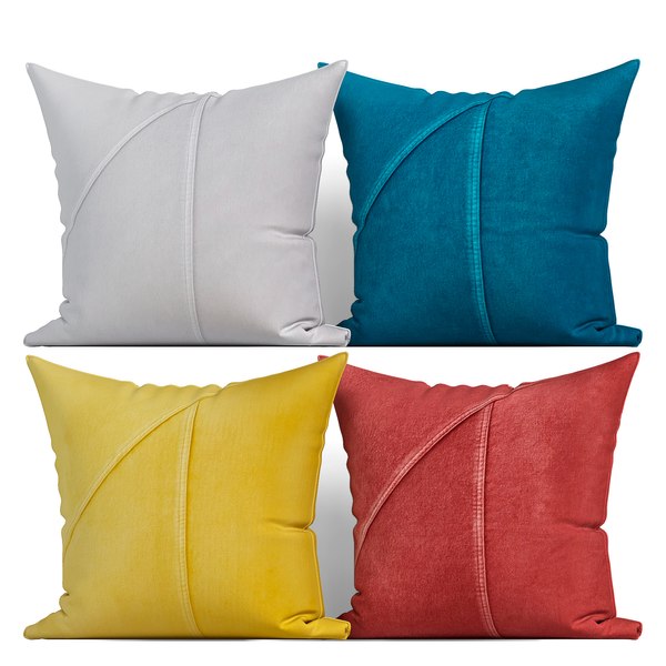 Solid Pillow Set 3D model