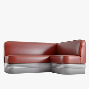 Vintage Corner Bar Sofa