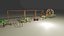 Low Poly Beach Asset Pack Low-poly 3D model