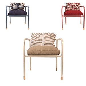 3D ALYIA Dining Chair model