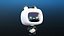 Simpatico cartone animato Robot Panda