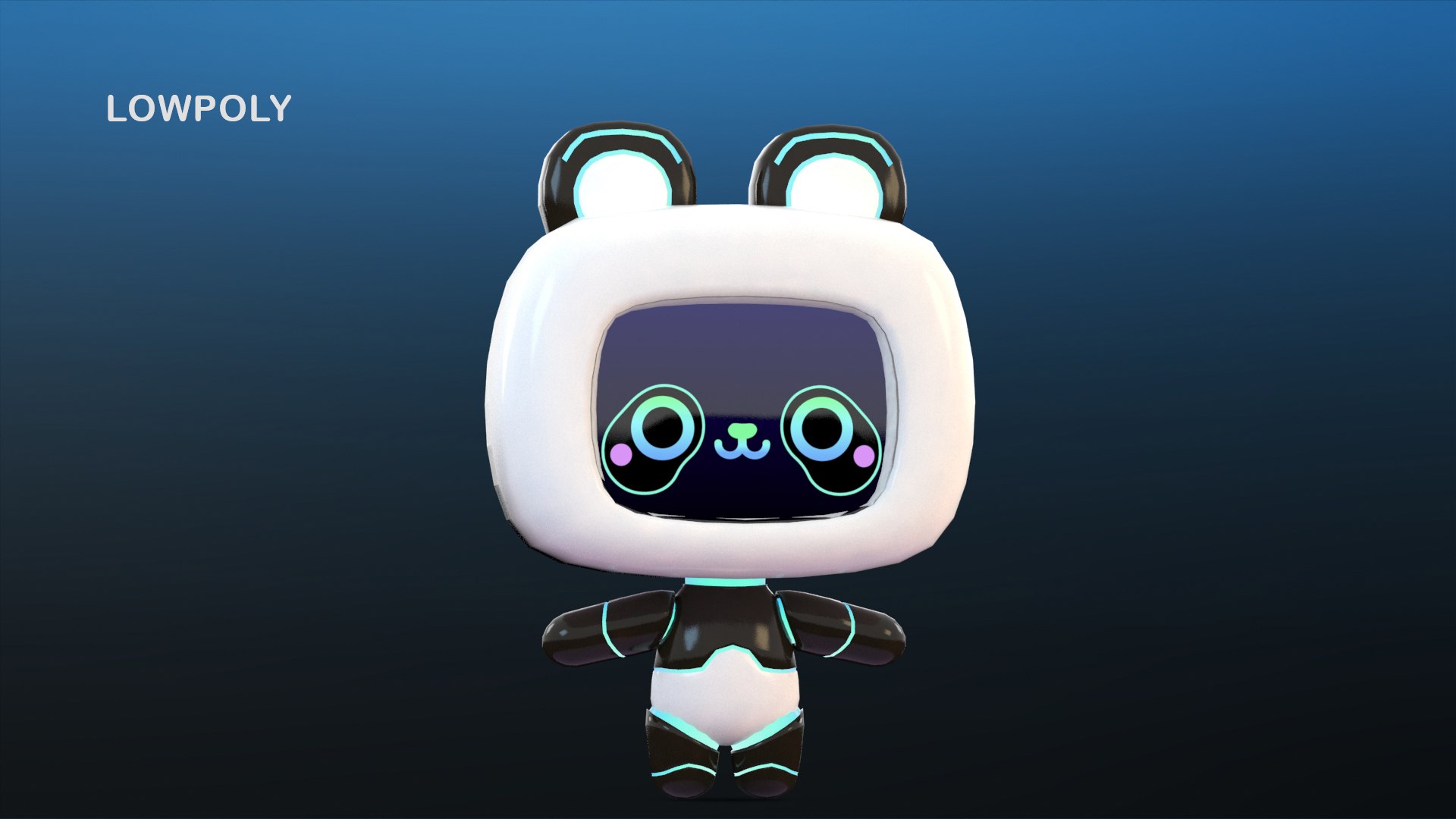 3D model Cute Cartoon Robot Panda https://p.turbosquid.com/ts-thumb/Qh/3dl9yA/lo/cuterobotbearlowpoly_/jpg/1678509361/1920x1080/fit_q87/8e5d424405d84a5cc4713d189cd869ca4ca6ace1/cuterobotbearlowpoly_.jpg