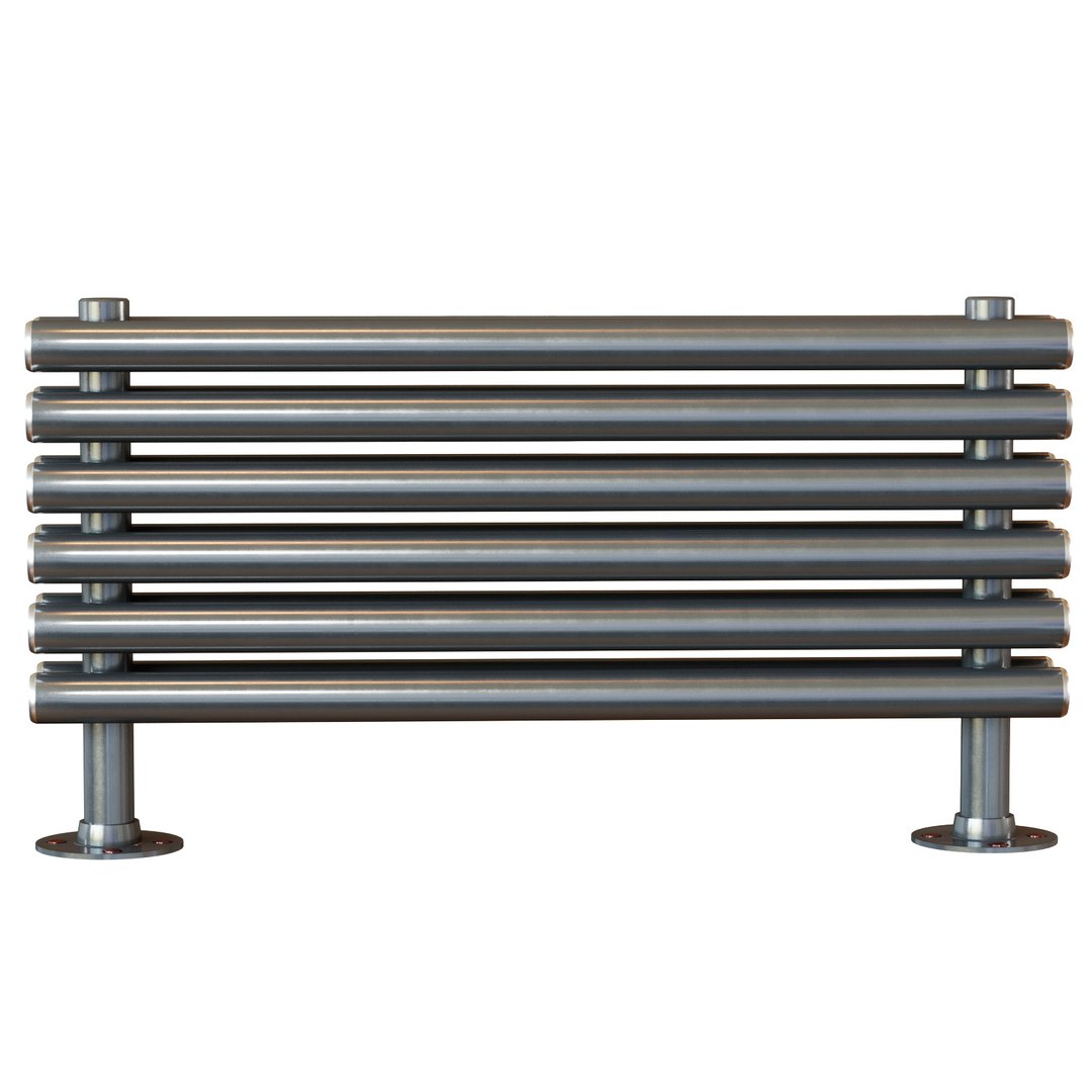 Steel Tubular Radiator Model - TurboSquid 1562015
