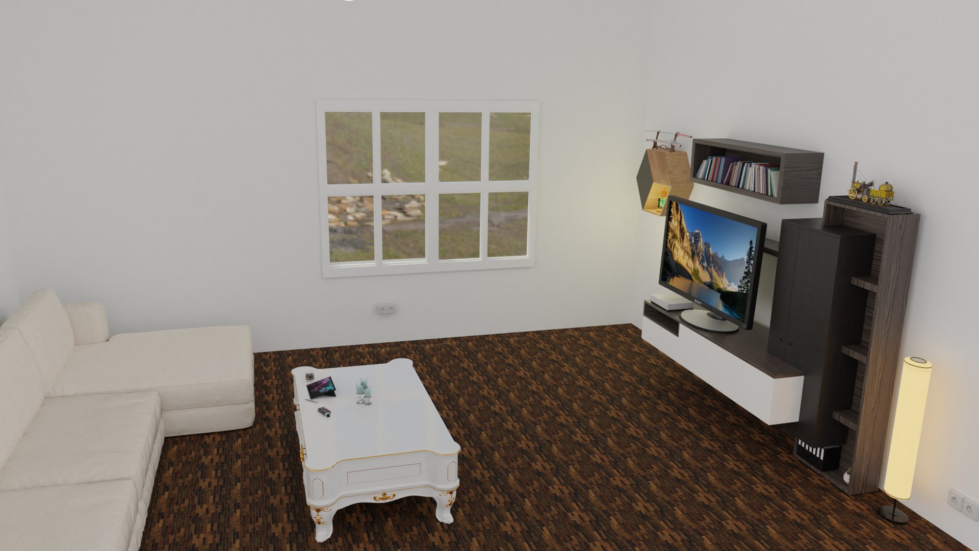 Room Furniture 3D Model - TurboSquid 1616458
