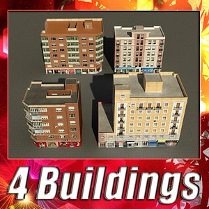 3d 3ds building 73-76 collections