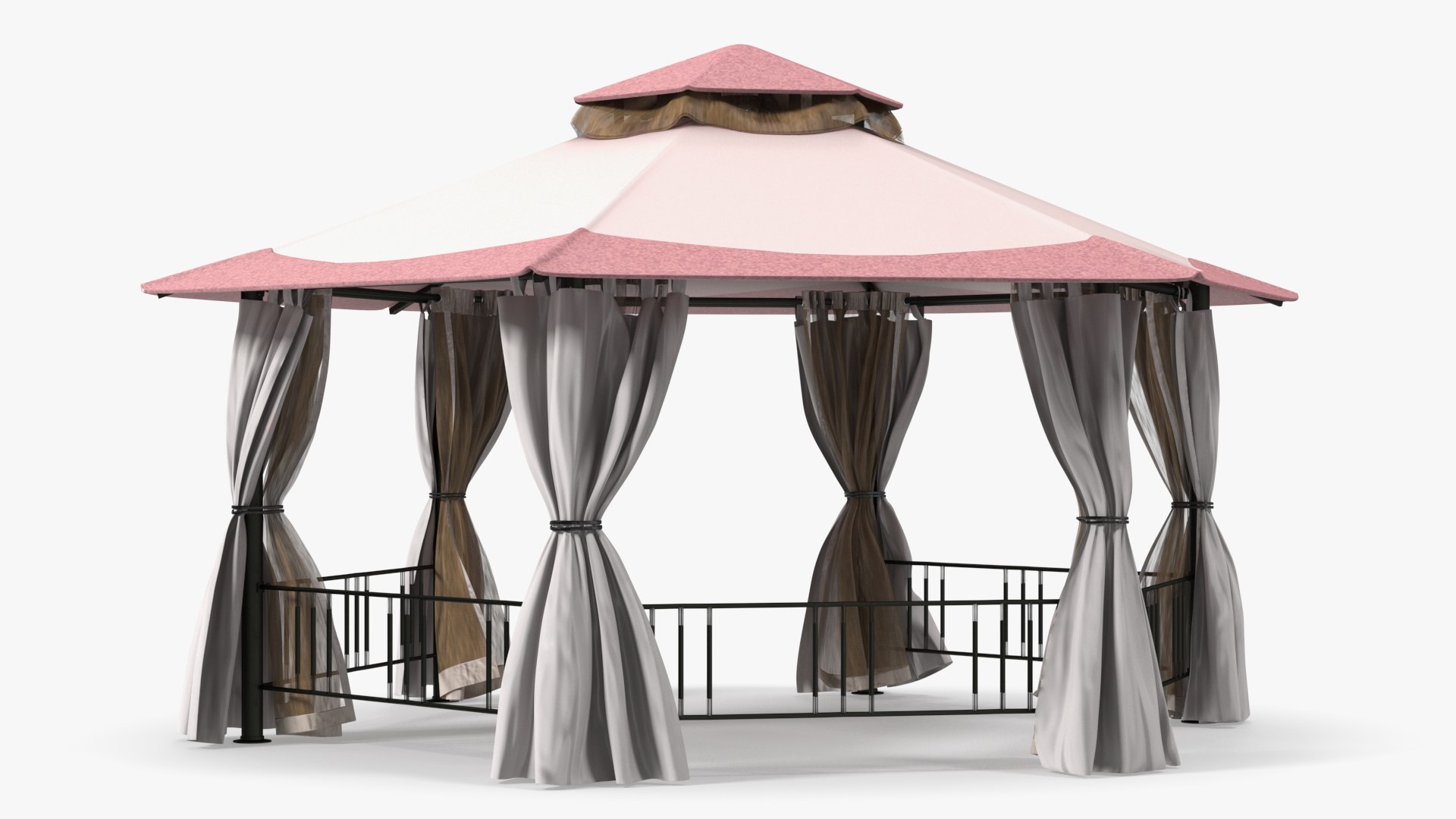 Garden Fabric Canopy 3D Model TurboSquid 1995774