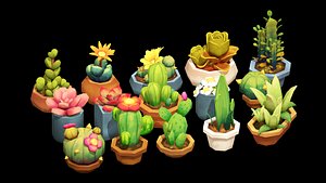 3D decoration flora nature