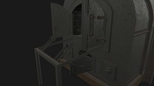Cremation Oven 3D model