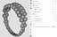 Diamond ring Coloured Classic all sizes R59 3D print model