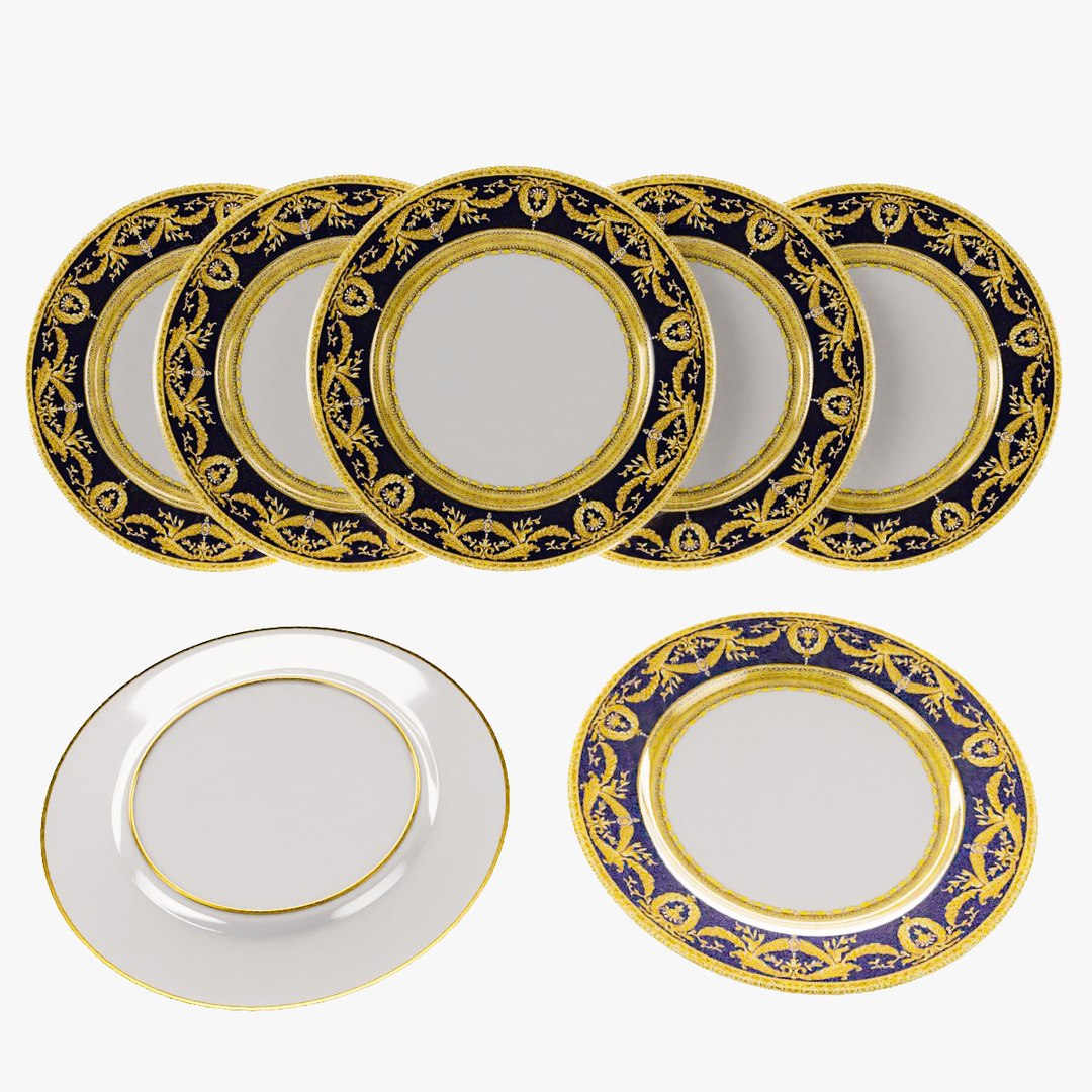 3D Dinner Plate - TurboSquid 2202079