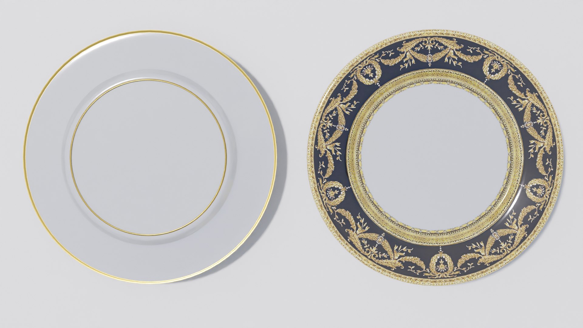 3D Dinner Plate - TurboSquid 2202079