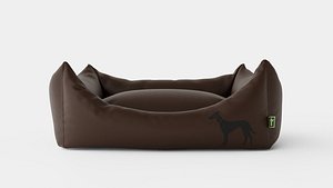 3D Dog Bed - Hunter Bologna - Brown model