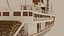 3D model steamboat
