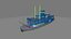 3D model steamboat
