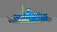 3D model steamboat