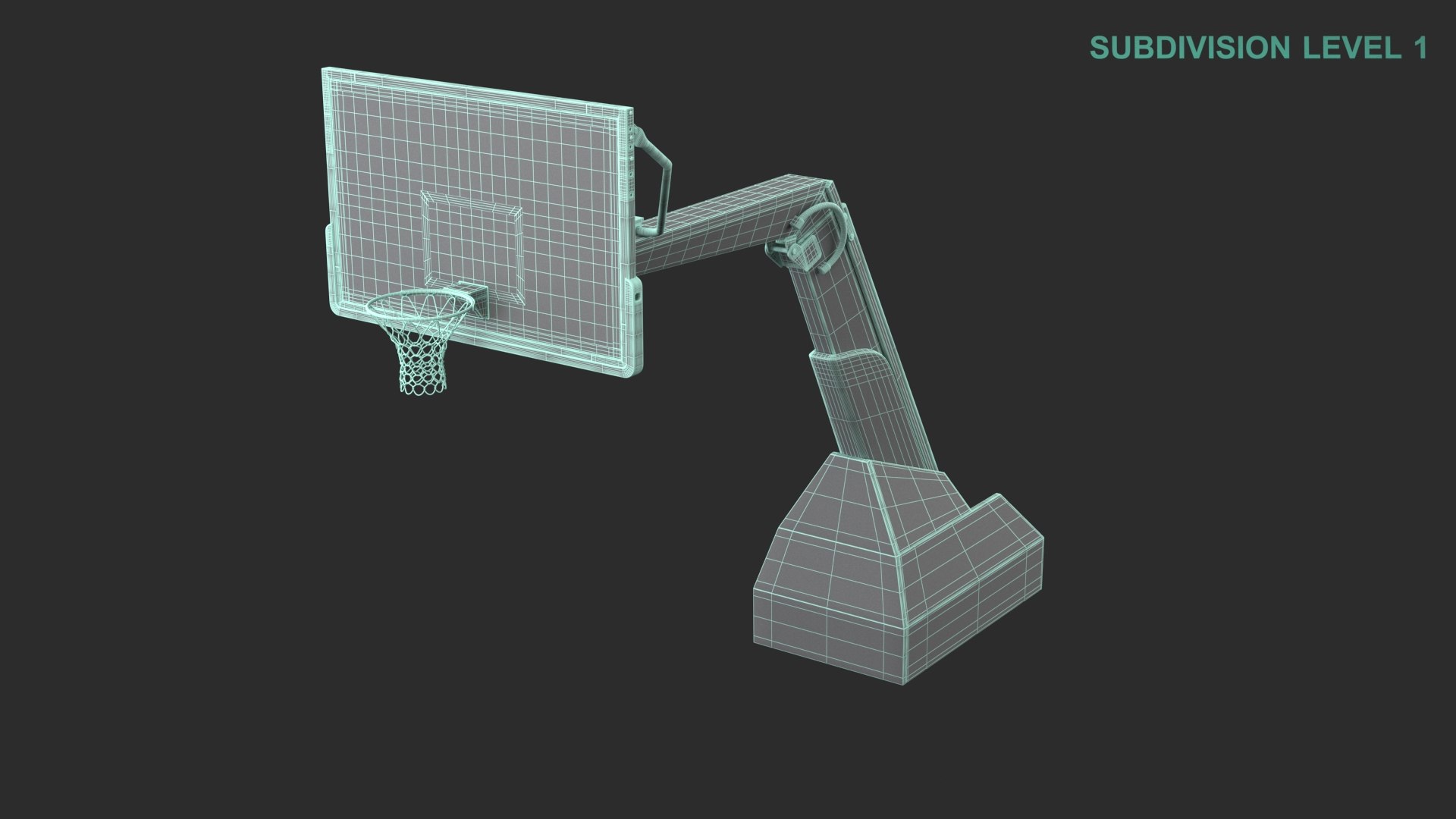 3D Model Basketball Hoop - TurboSquid 1818120