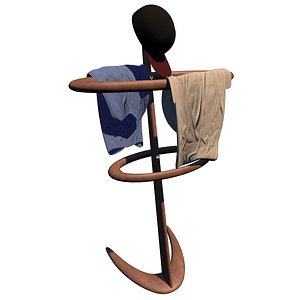 3d clothes hanger model
